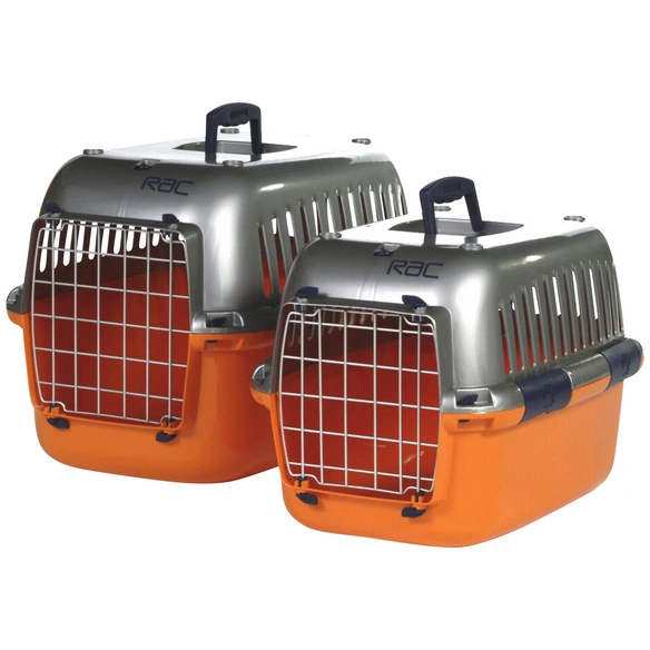 Transportbox, BxHxT: 50 x 30 x 30 cm, schwarz/orange