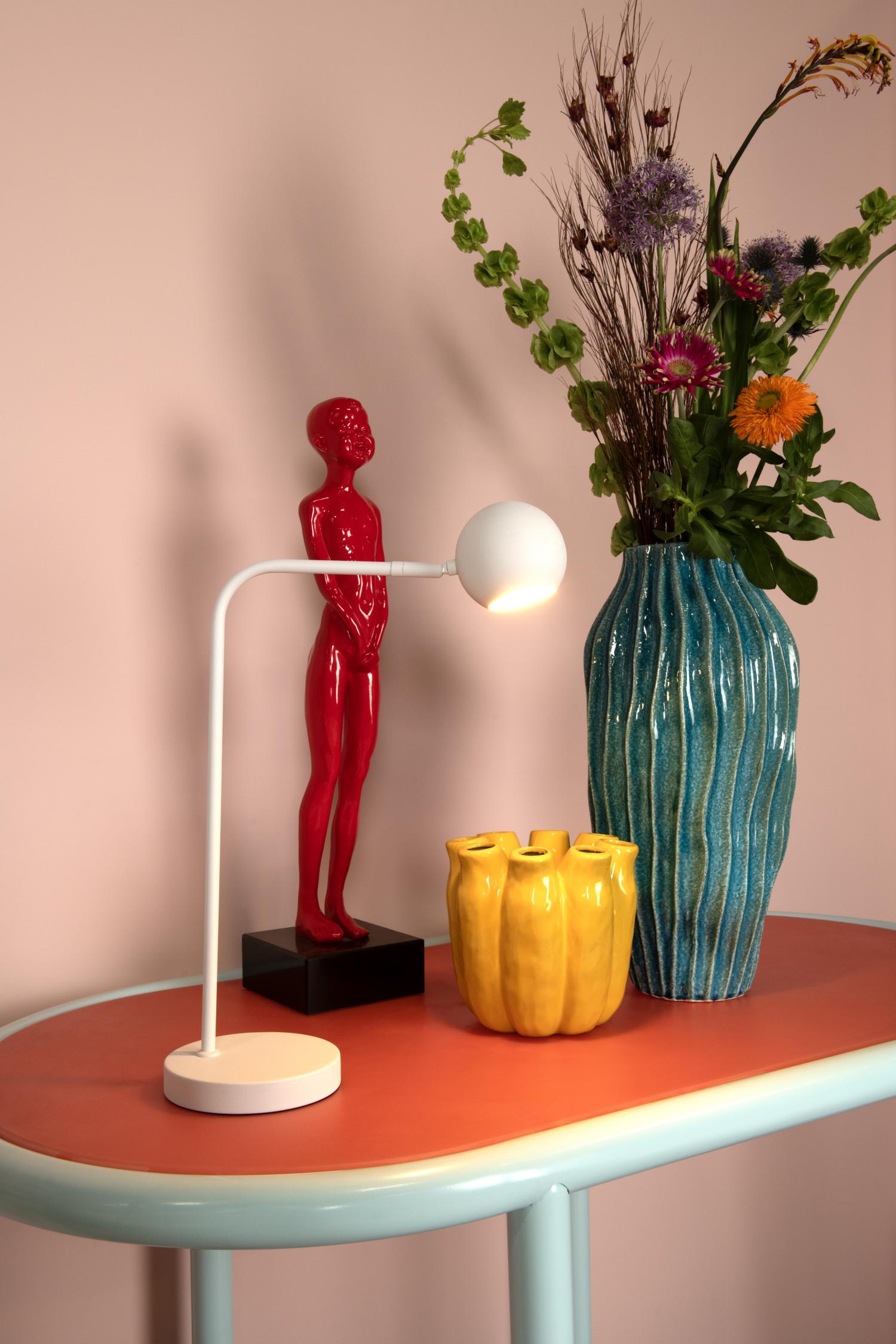 Lucide bureaulamp COMET - Geïntegreerde LED - Wit