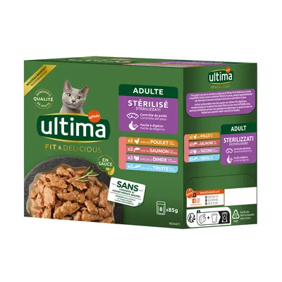 Ultima Sterilised Cat 8 x 85g