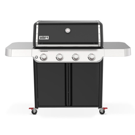 Pack barbecue gaz Genesis E-415   pierre à pizza en cordiérite lisse Crafted - Weber