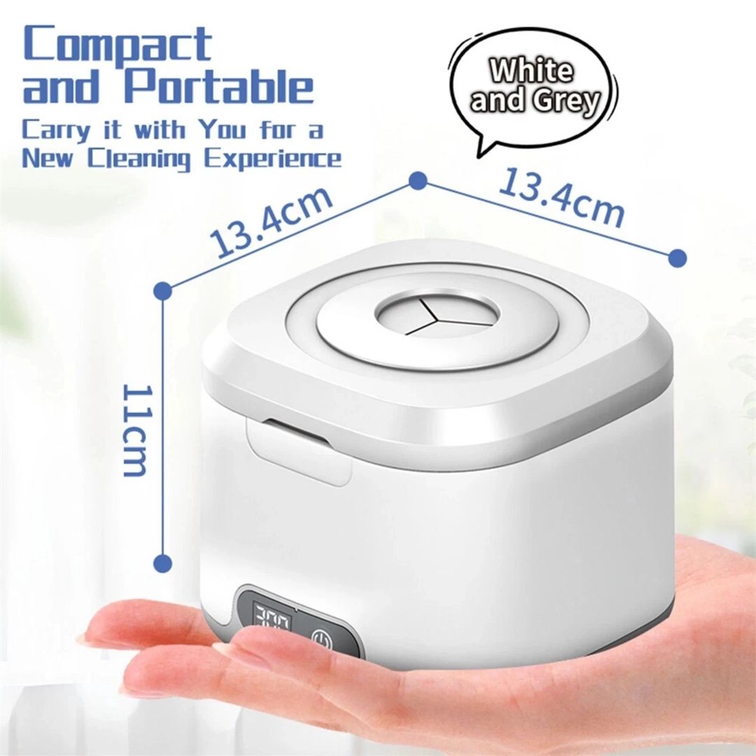 Nordara Ultrasonic Denture Cleaner Sonic Retainer Pod UV Machine UK