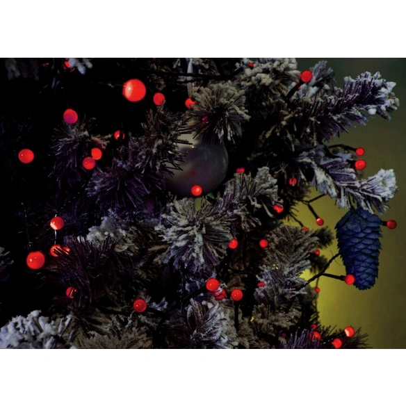 LED Globe-Lichterkette, 2,4 W, Kunststoff