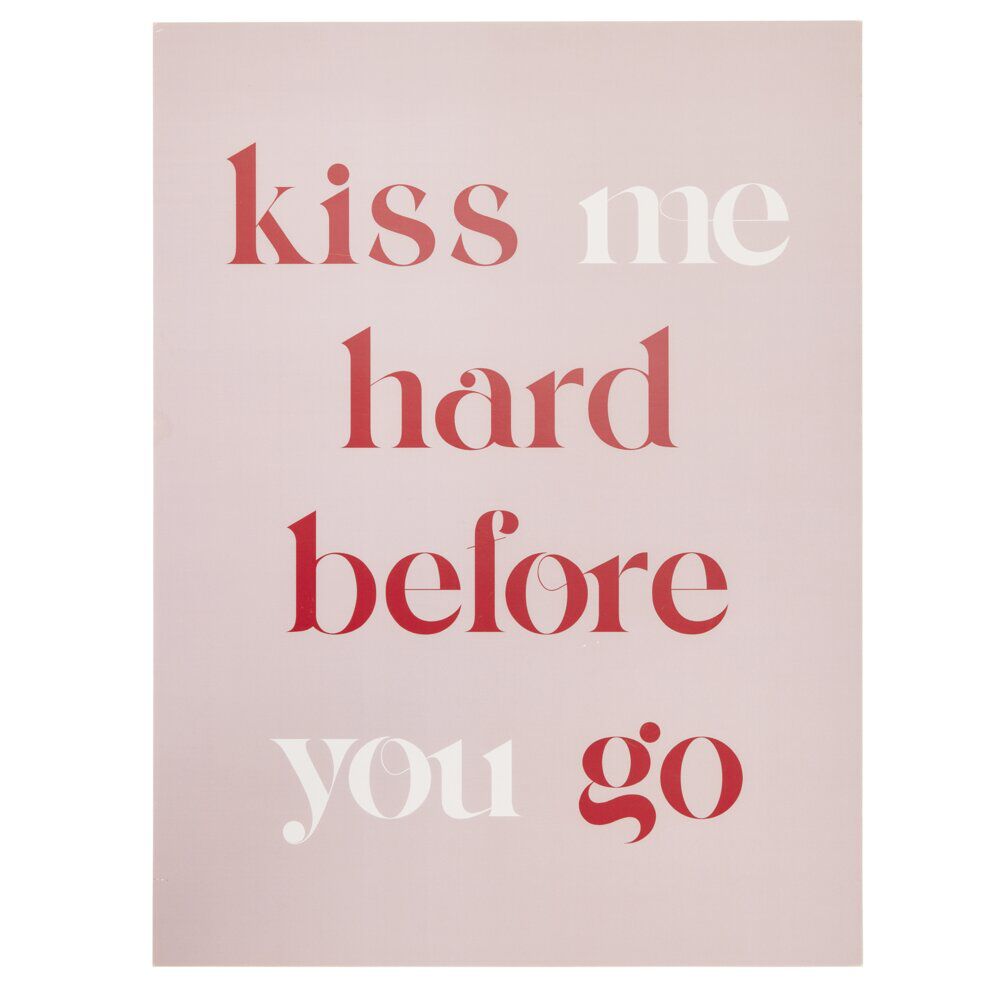 Affiche x3 thème amour 30x40cm (2 modèles)