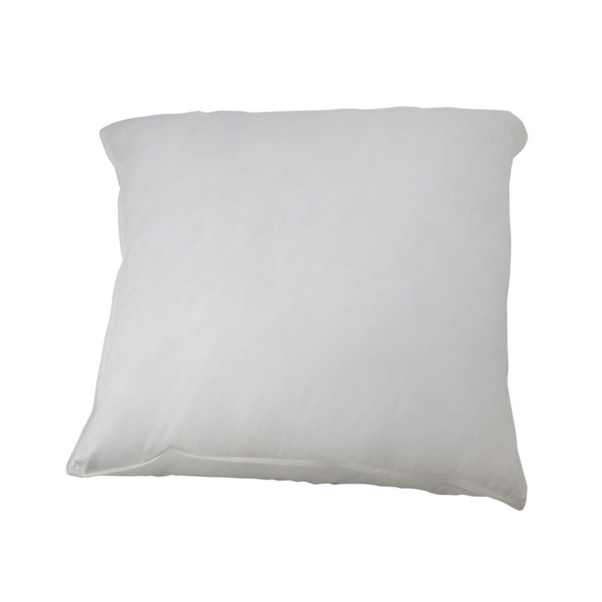 PREMIUM - Oreiller plat naturel moelleux en plumes et duvet 65x65 cm