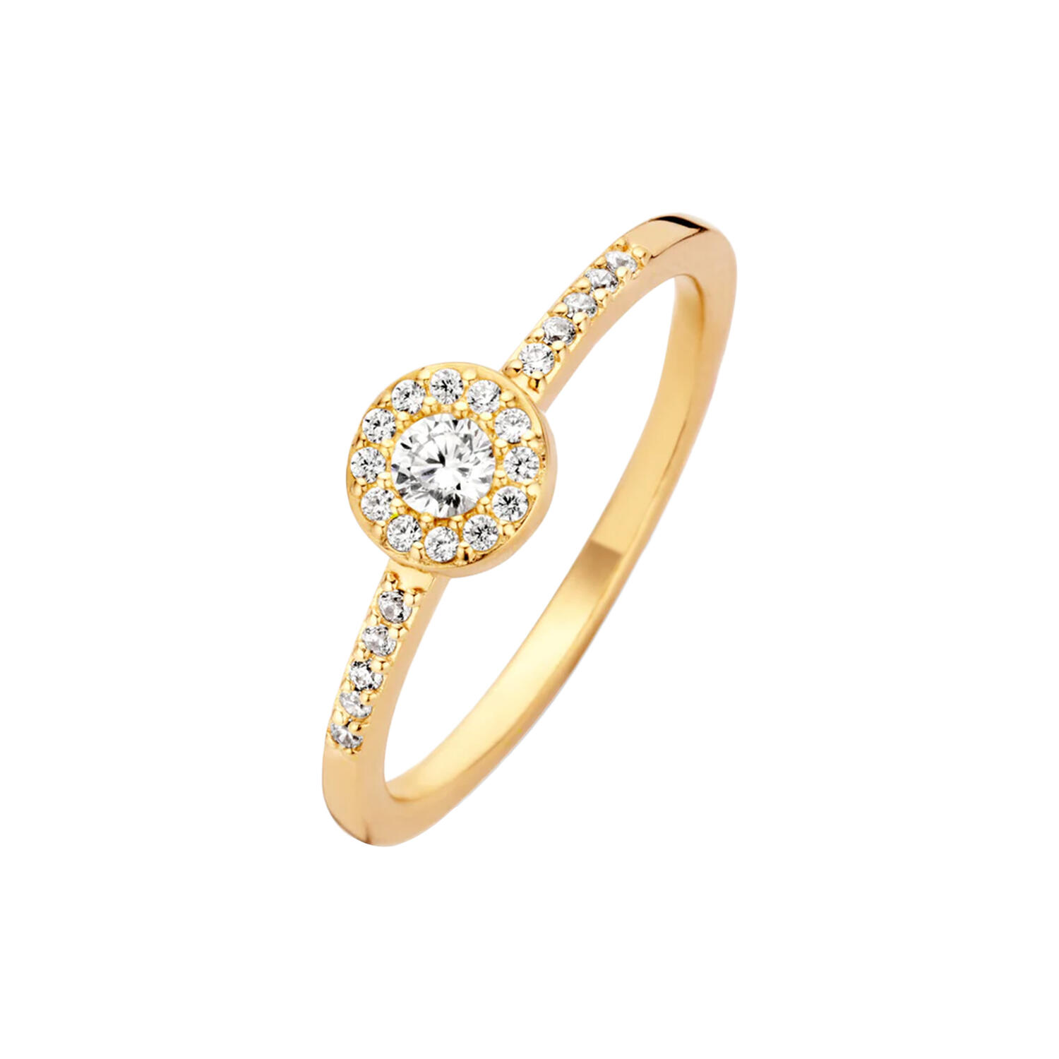 LUXURY RING, forgyldt