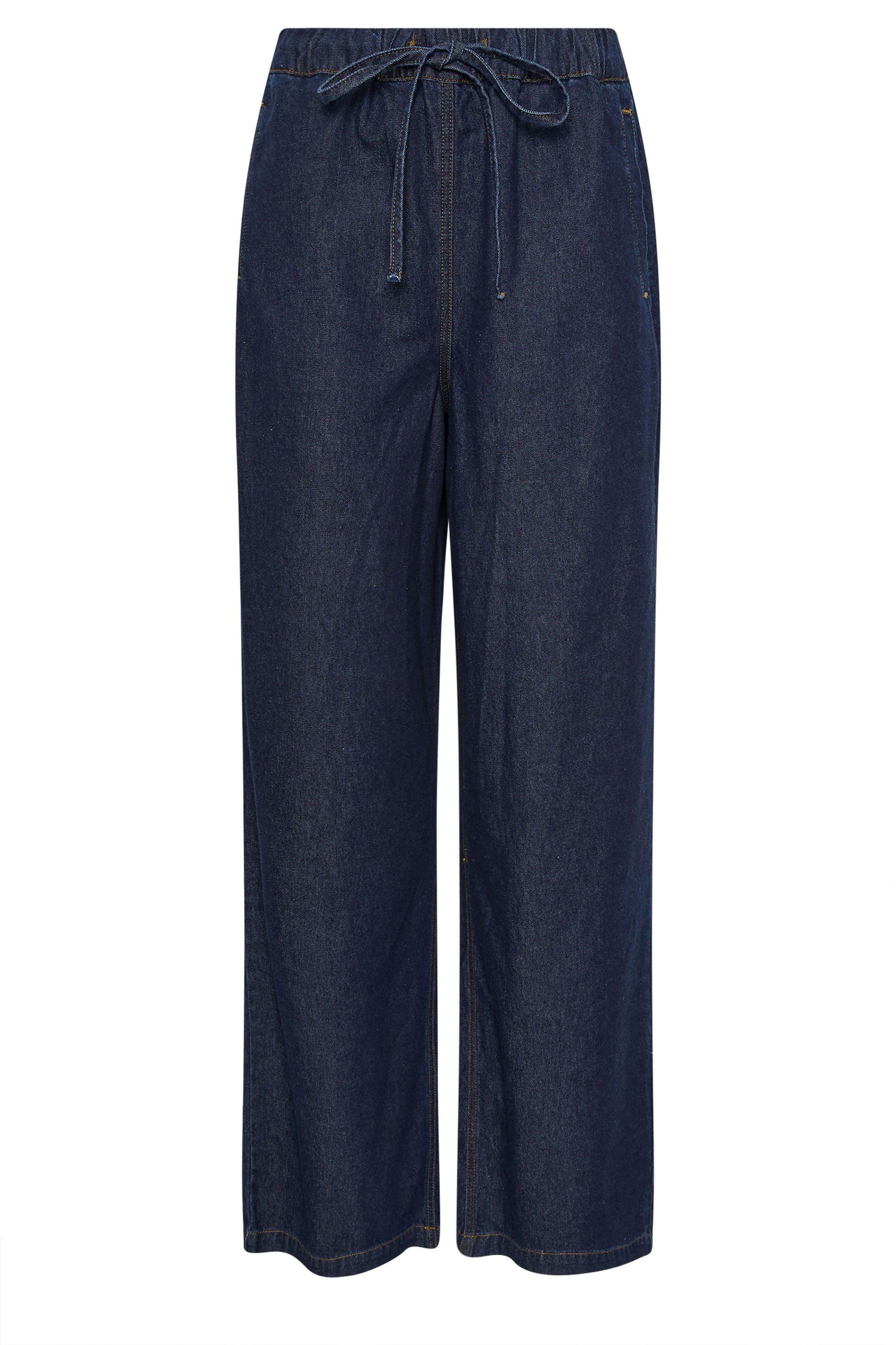 Long Tall Sally Tall Tie Waist Wide Leg Jeans