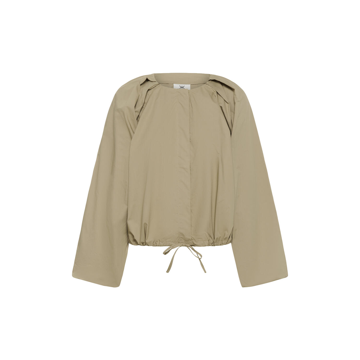 KBEnya Balloon Blouse, weathered teak
