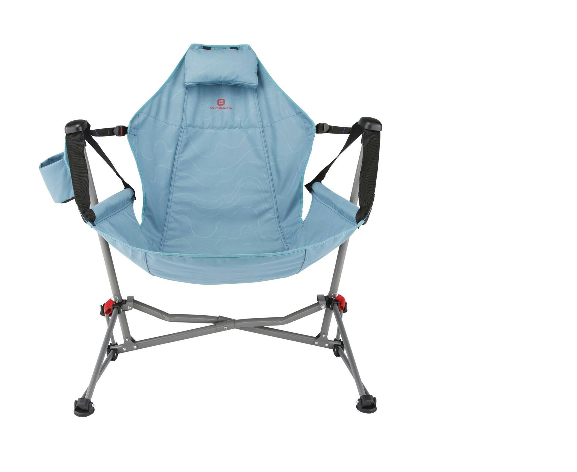 Outbound Panorama Full Size Swing Camp Chair with Headrest