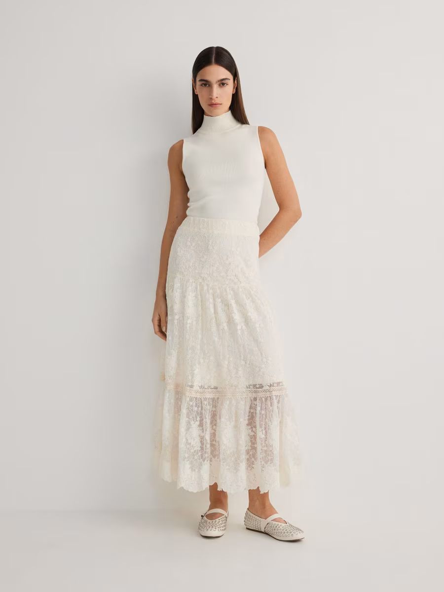 Maxi Lace Skirt