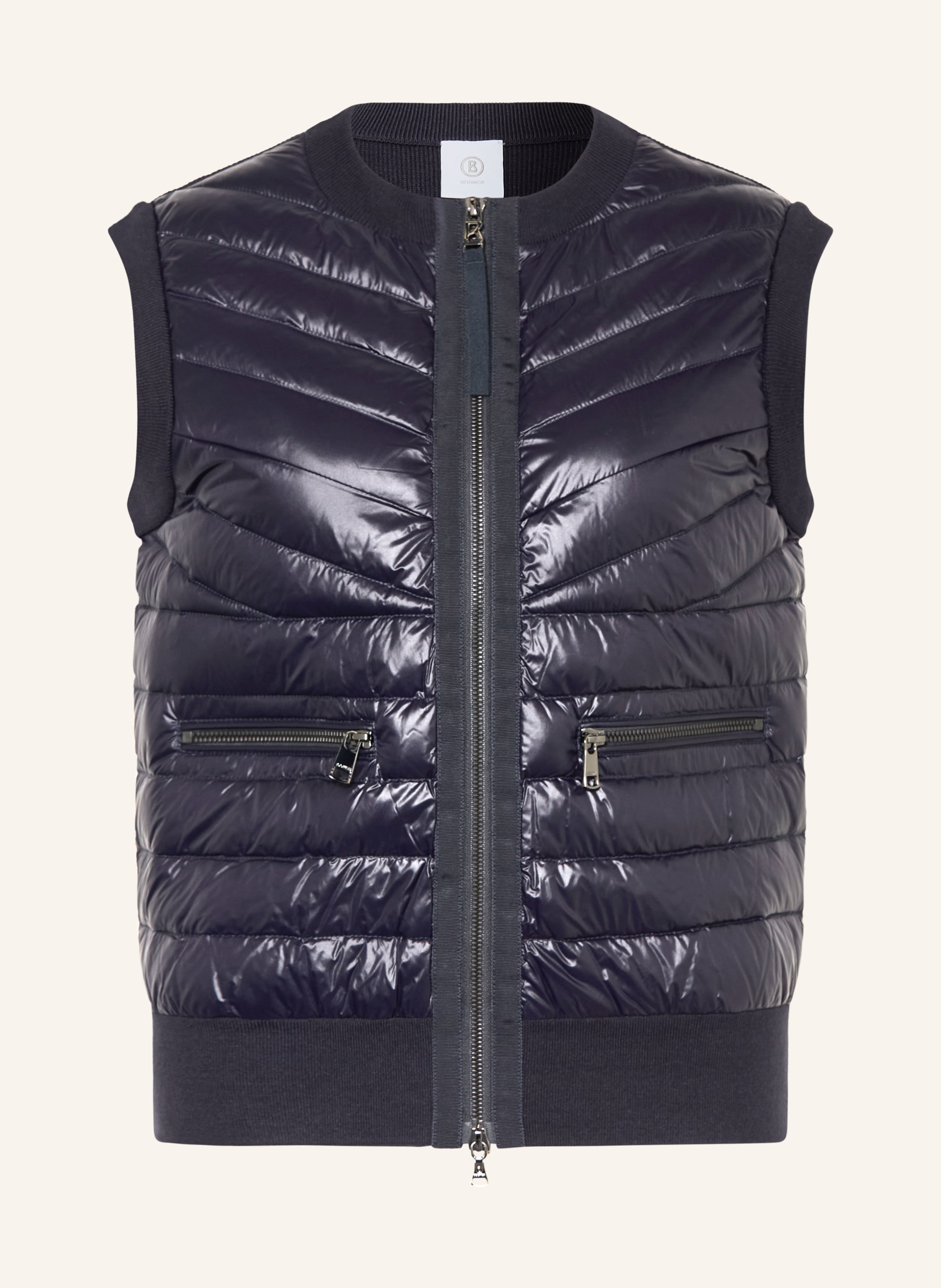 BOGNER Daunenweste ZIRA im Materialmix