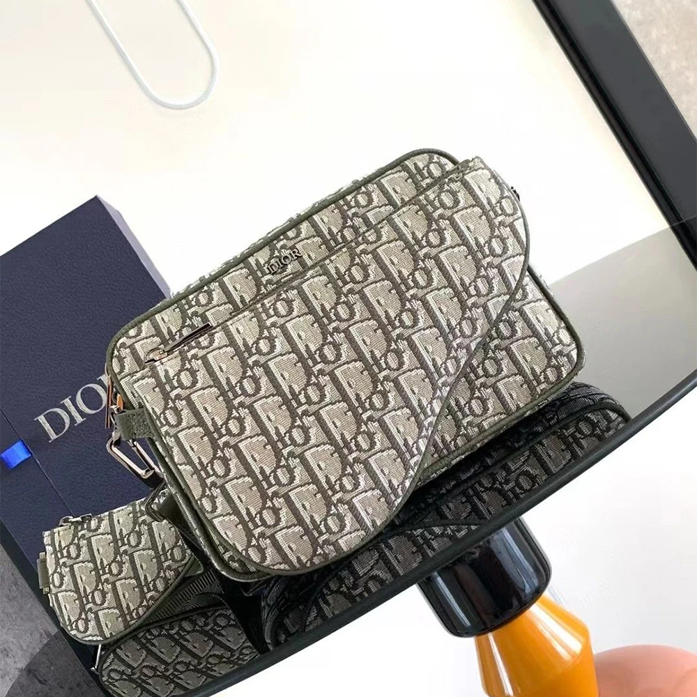 Dior Saddle Triple Pouch
