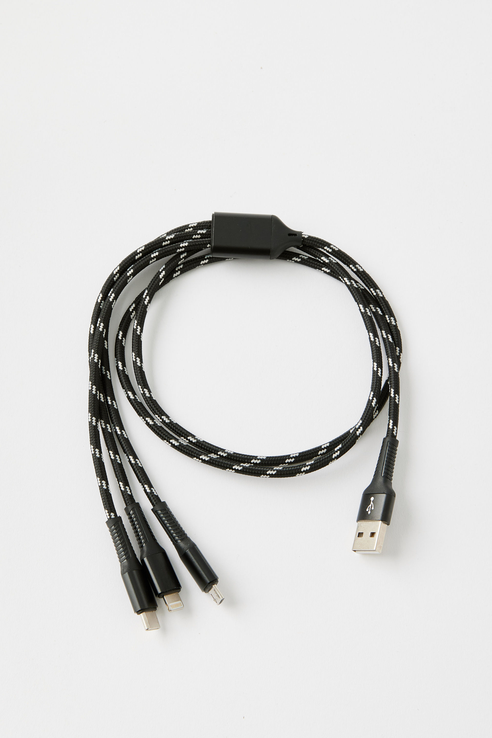 3-In-1 Usb-A Charging Cable