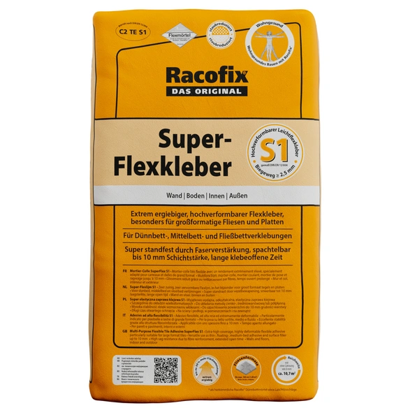 Fliesenkleber »Super Flexkleber S1«, 15 kg