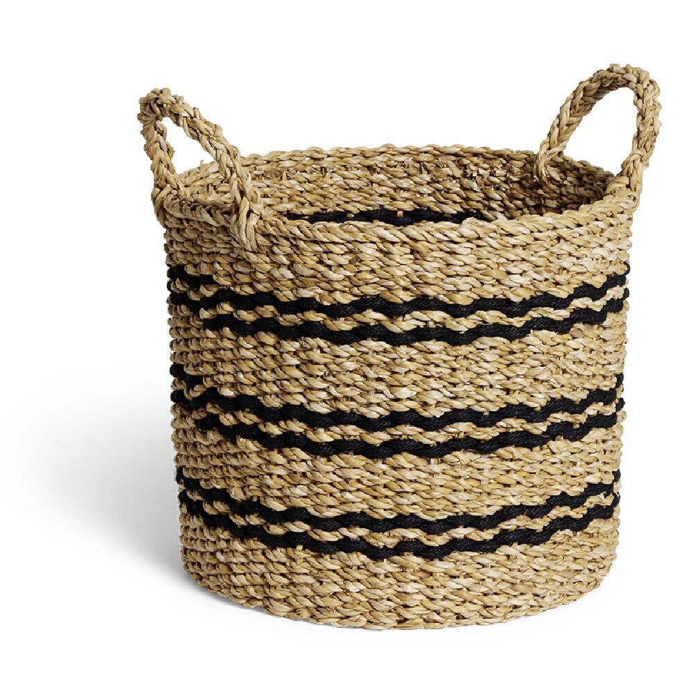 Panière osier ronde moyen modèle Ø32xH27cm