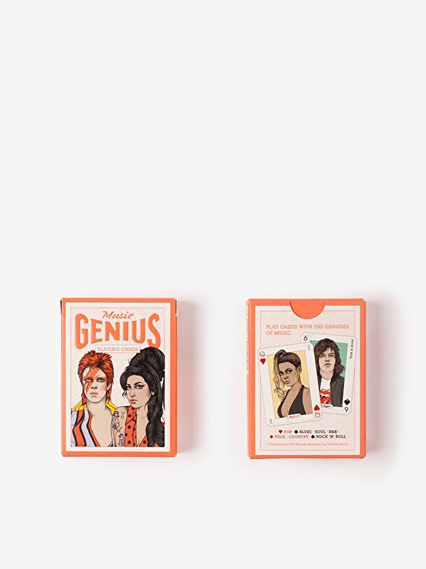 Music playing cards - new mags multicolore