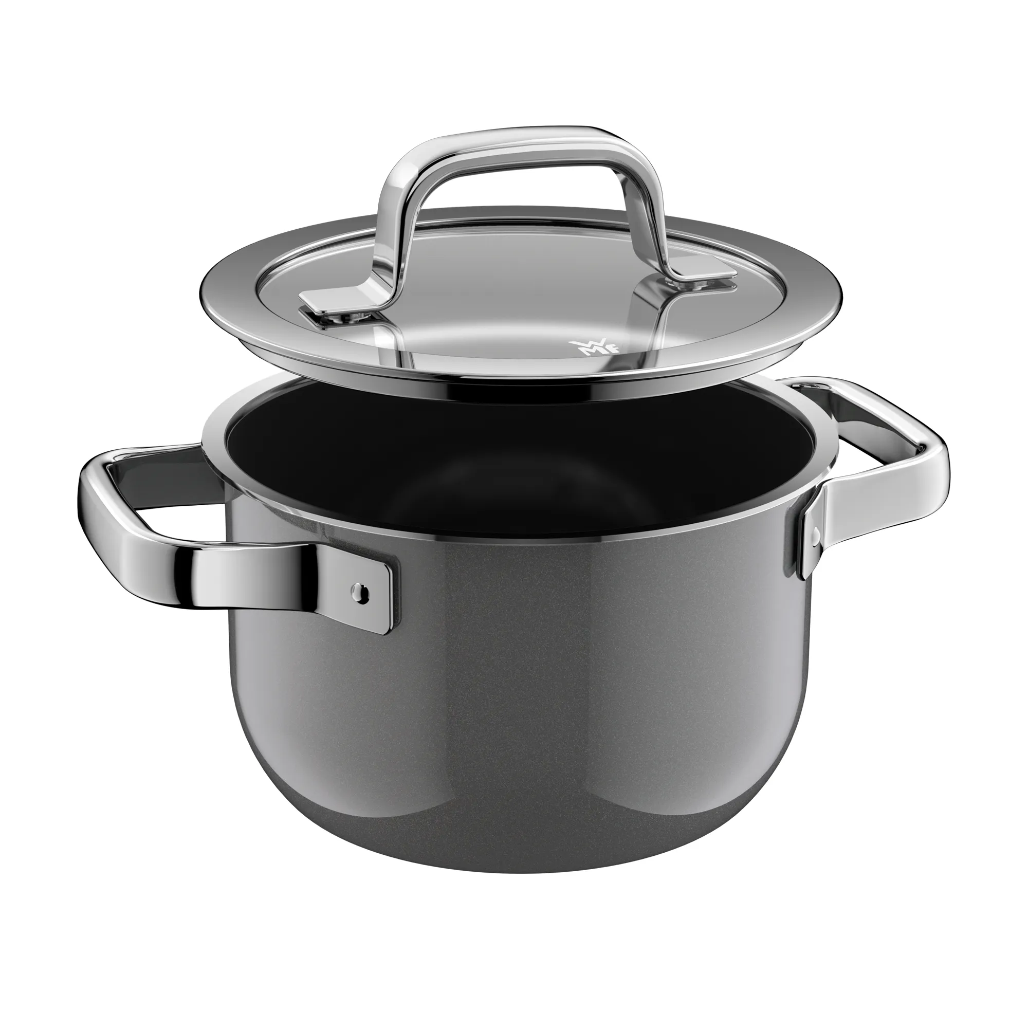 Fusiontec Mineral Pro, Soup Pot With Lid, 16 cm, Platinum