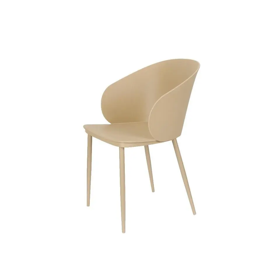 Set van 2 - Puur - G&ouml;ta eetkamerstoel - beige