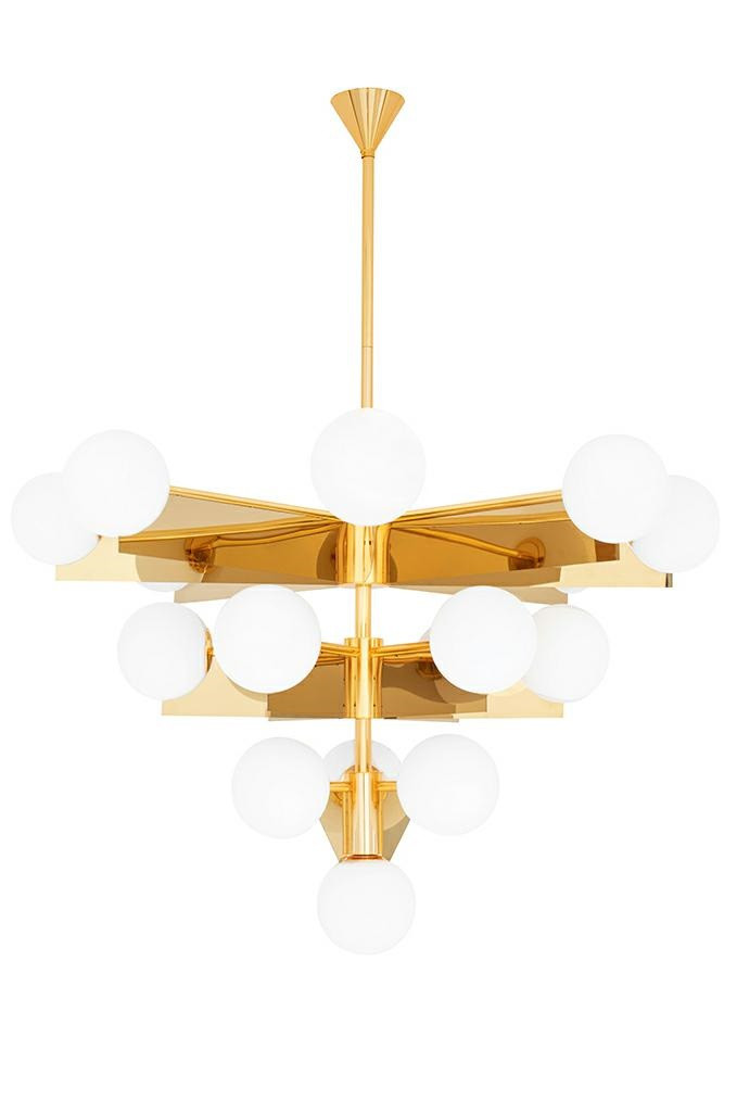 MOOSEE lampa wisząca SOLEI złota