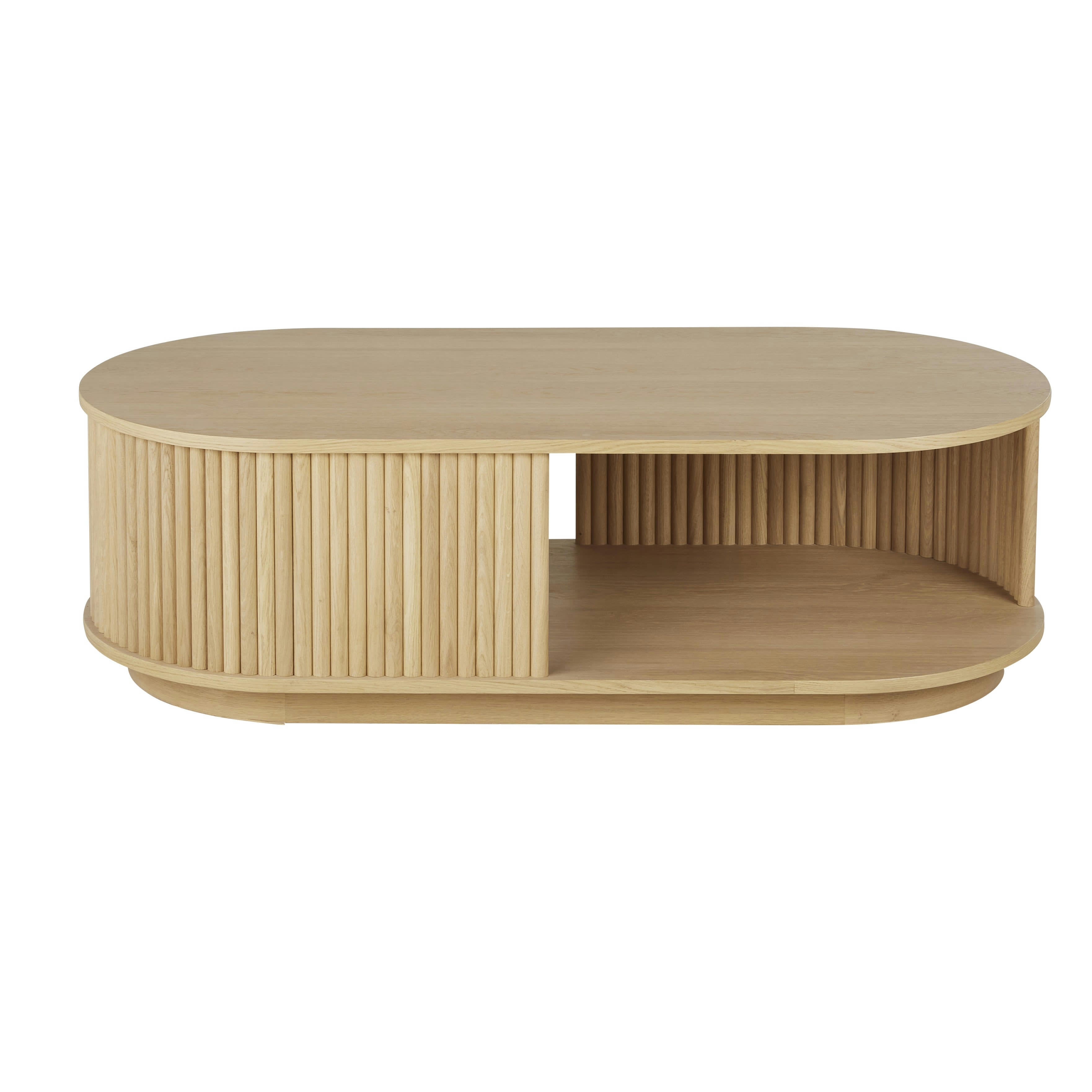 Caldera - Table basse 2 plateaux L140