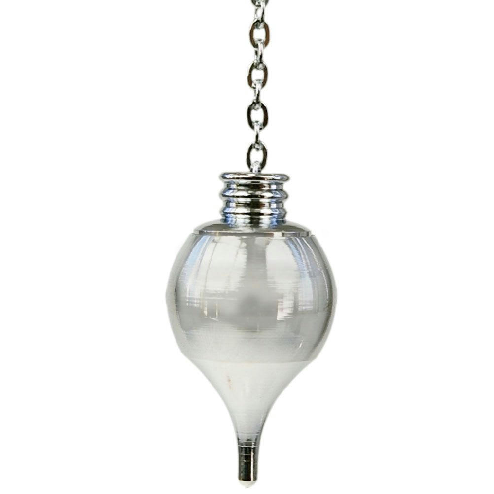 - Pendule témoin 55 gr couleur argent chromé