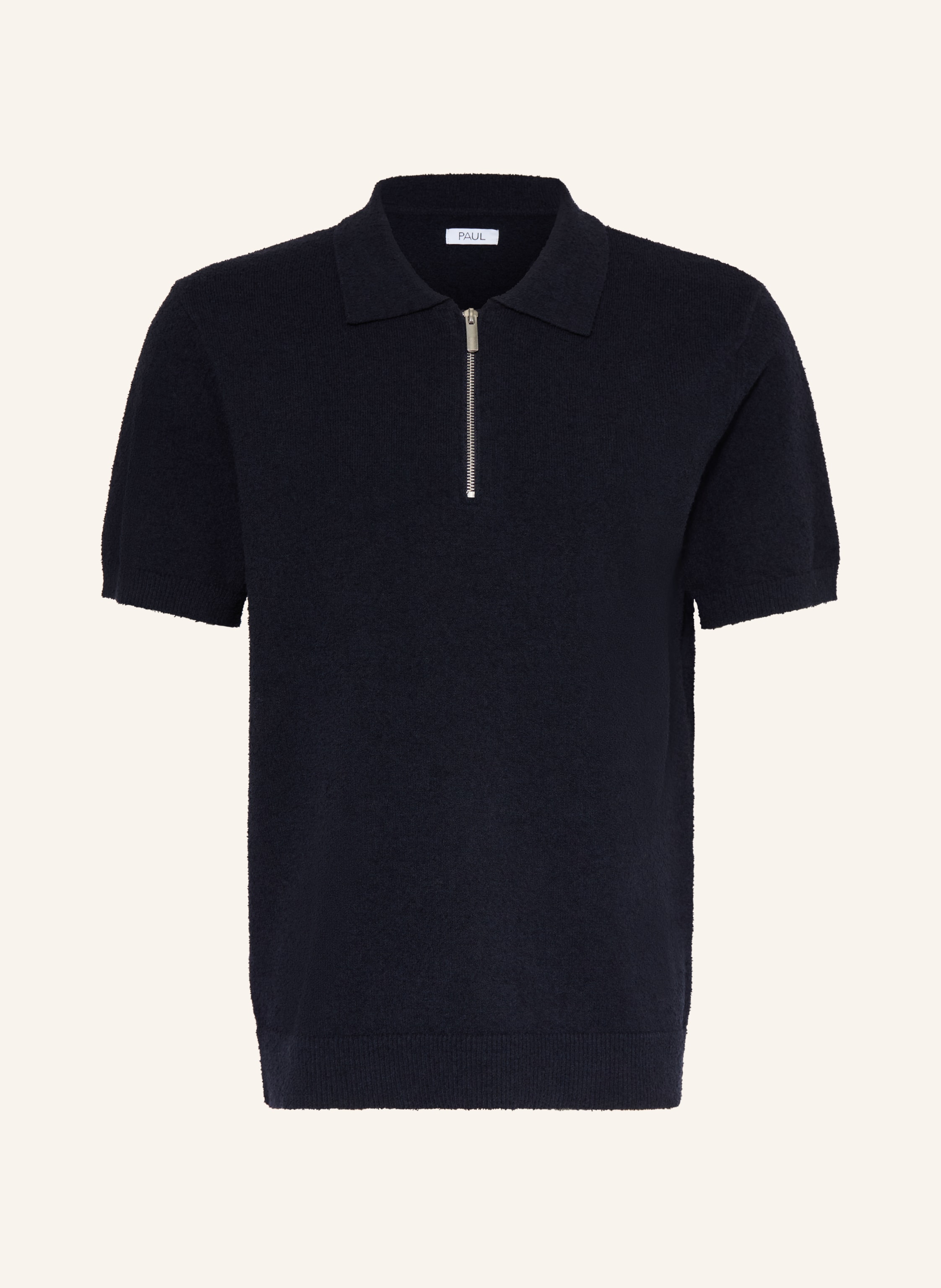 PAUL Strick-Poloshirt aus Bouclé