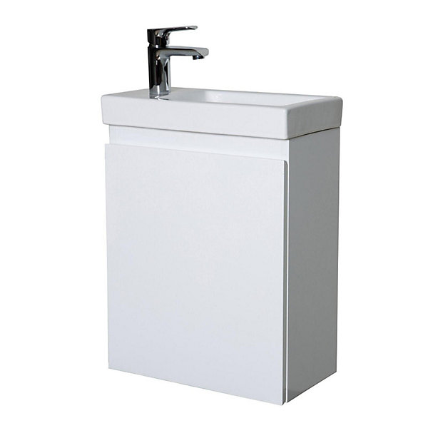 Meuble lave-mains LISA suspendu 41 cm 41cm