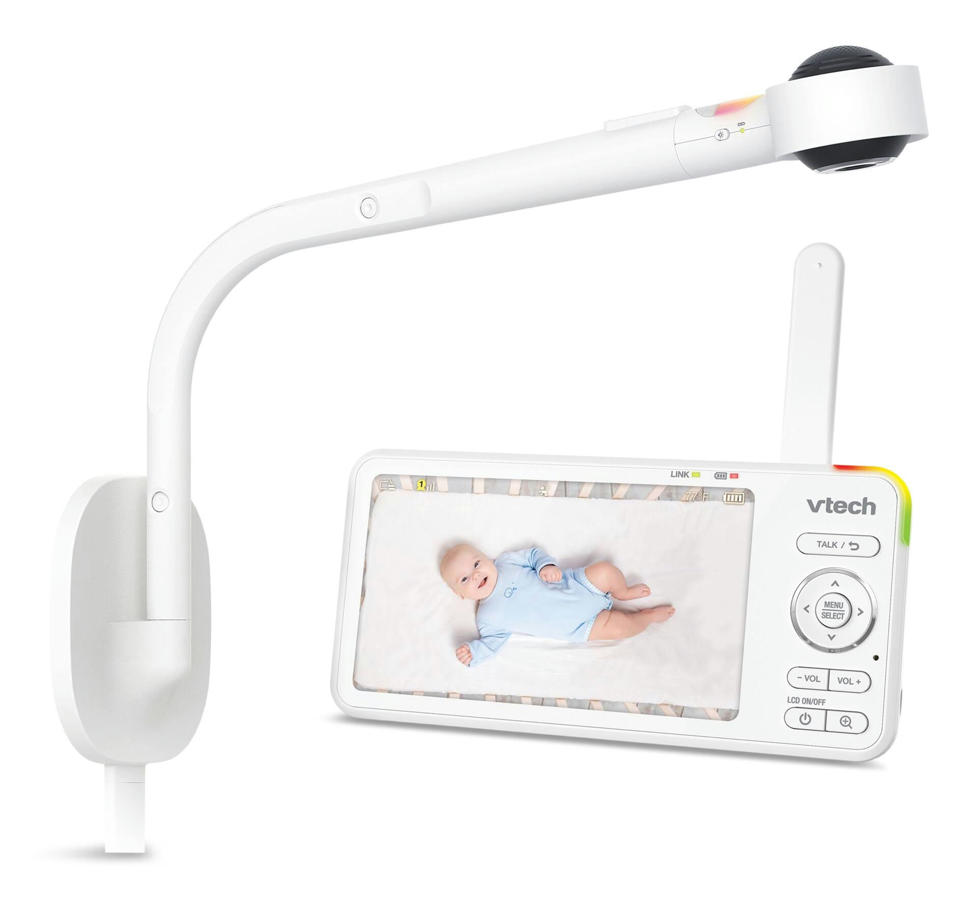 VTech 1080p Remote Access Sleep Safety Video Baby Monitor