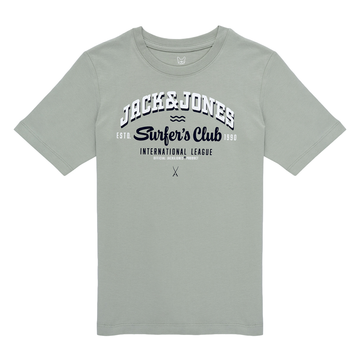 Jack & Jones - JJELOGO TEE SS ONECK 2COL 24/25 - Green