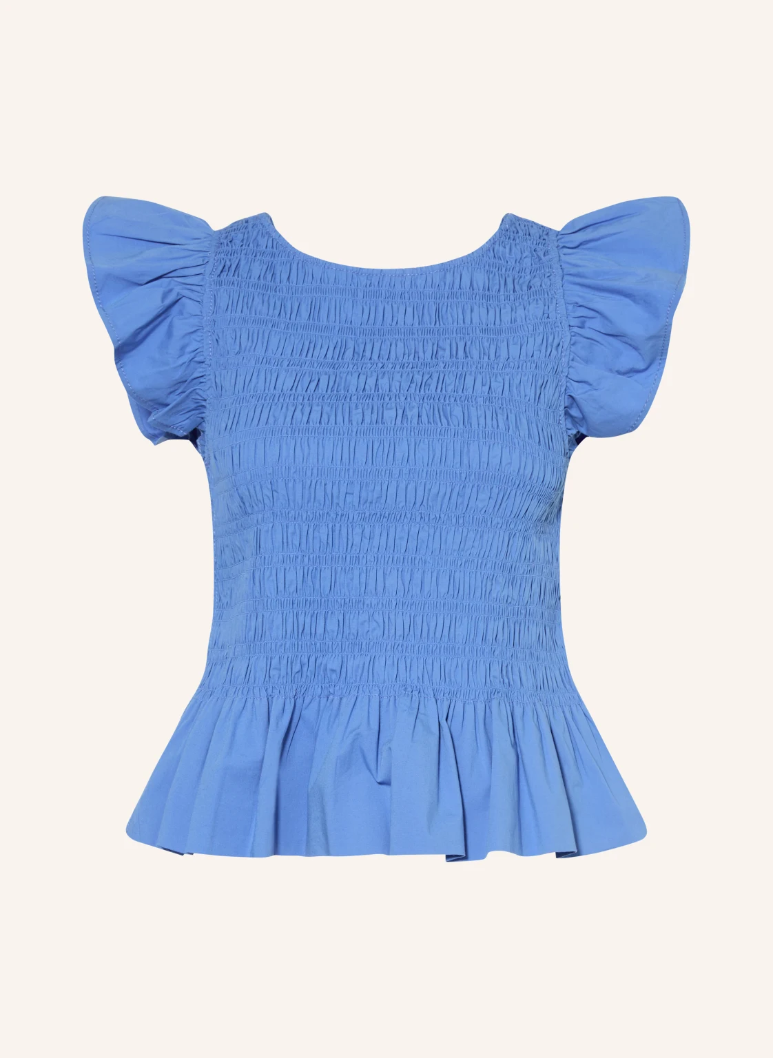 GANNI Blusenshirt mit Volants