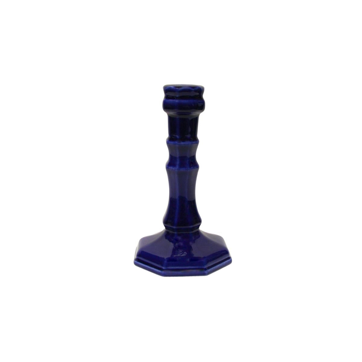 Royal Goedewaagen kandelaar - 18x10cm - Cobalt Blue
