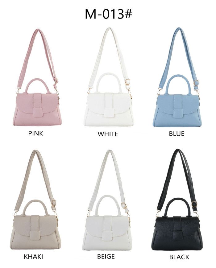 JFY Top Handle Flap Zip Top Cross Body Bag