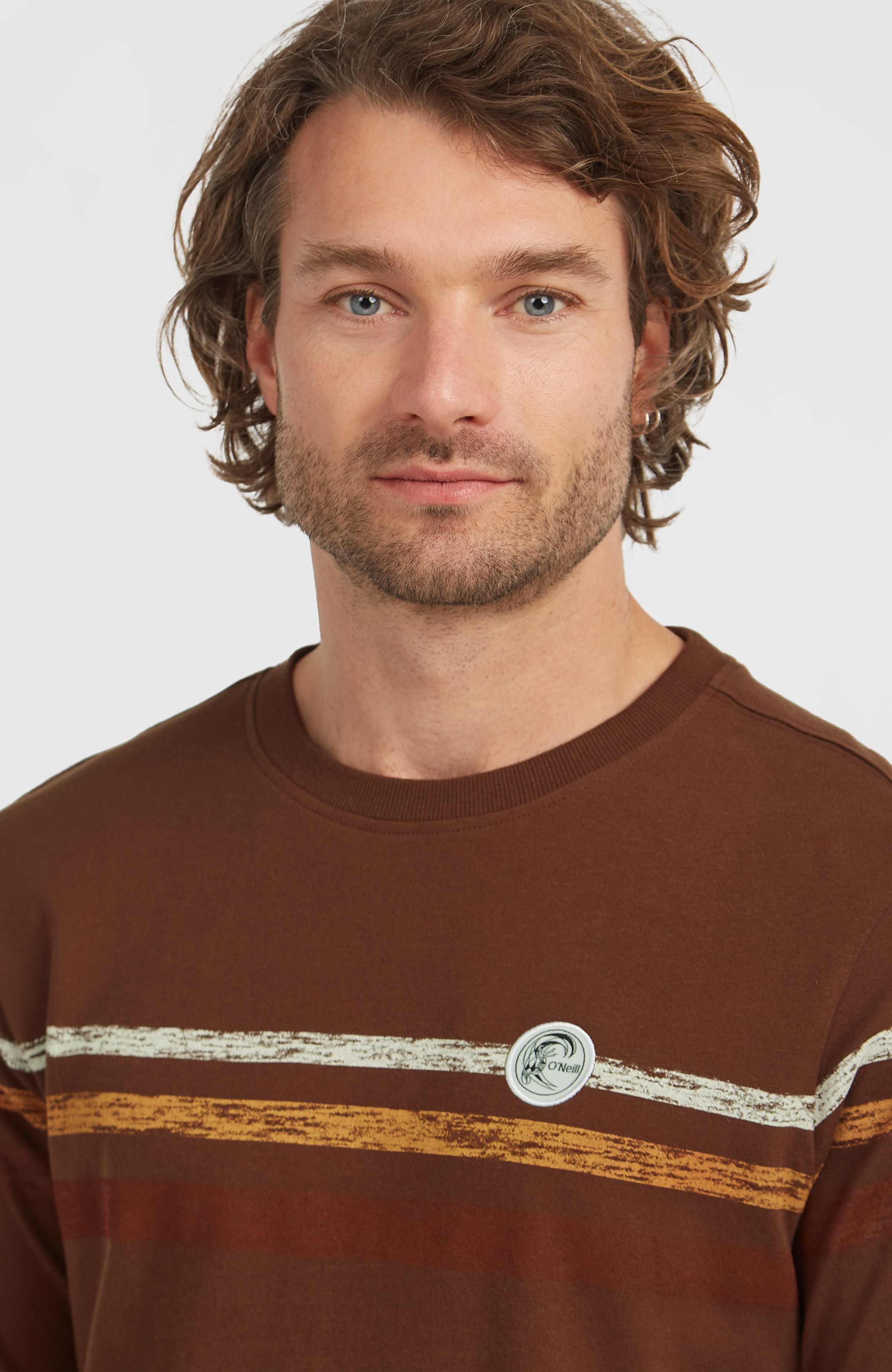 Heren O'Neill O'Riginals Stripe T-shirt
