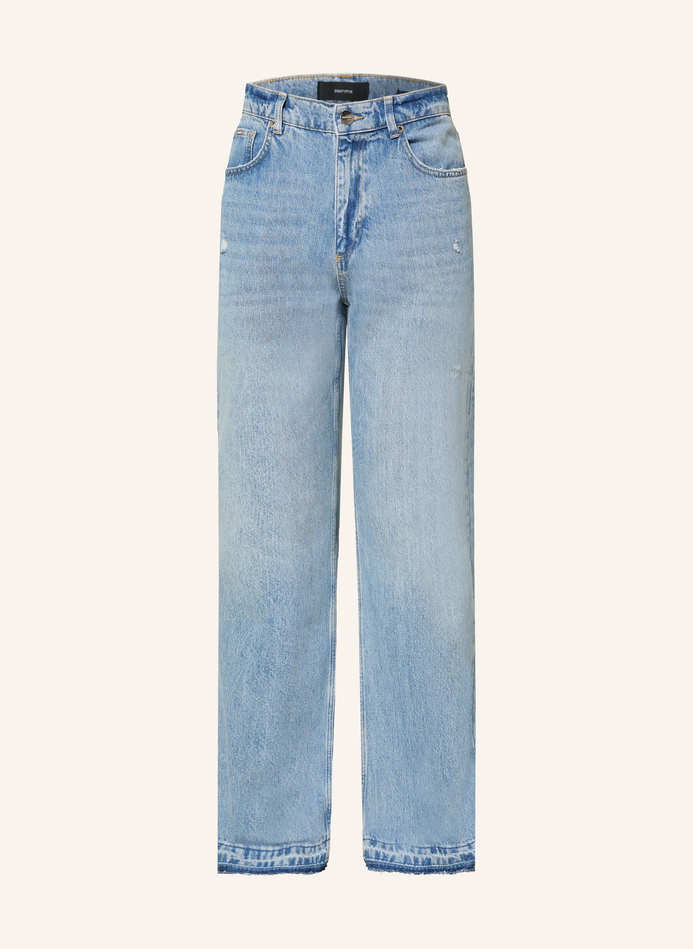 EIGHTYFIVE Destroyed Jeans Straight Fit