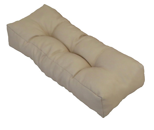 Accoudoir pour coussin palette déperlant uni beige L.58 x l.20 cm Easy for life
