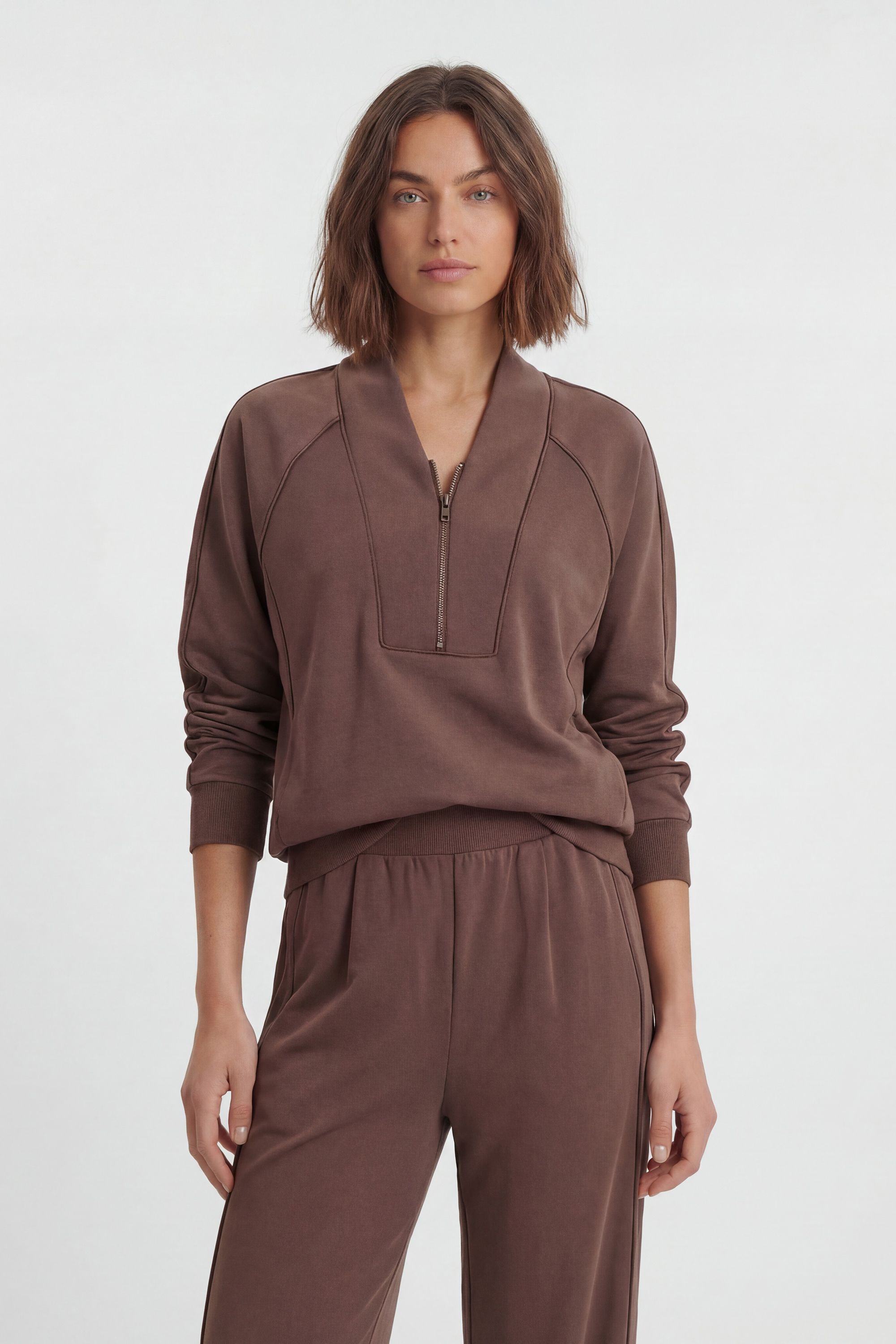 KarenMillen Premium Luxe Wide Leg Jogger