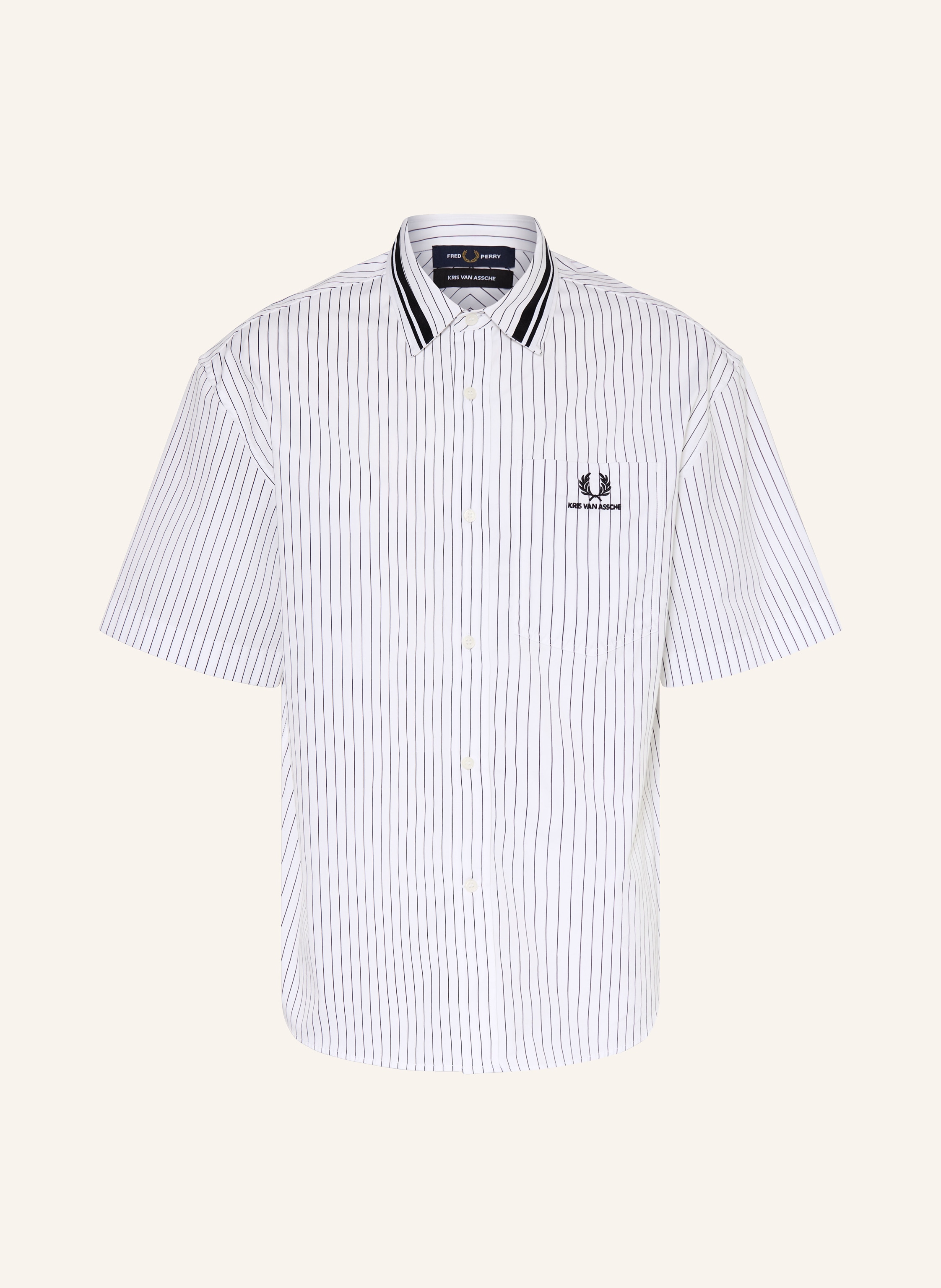 FRED PERRY Kurzarm-Hemd Comfort Fit