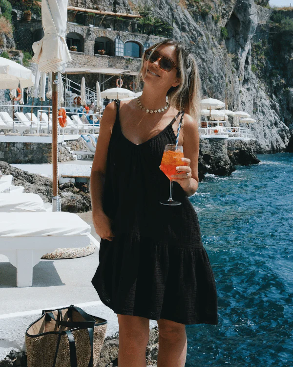 Baga Gauze Slip Dress