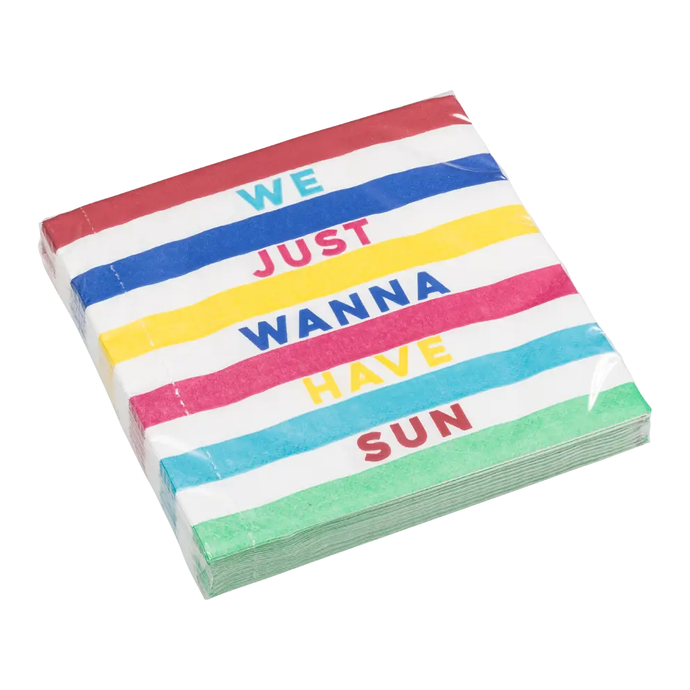 Papierserviette 20er-Set Sun Fun