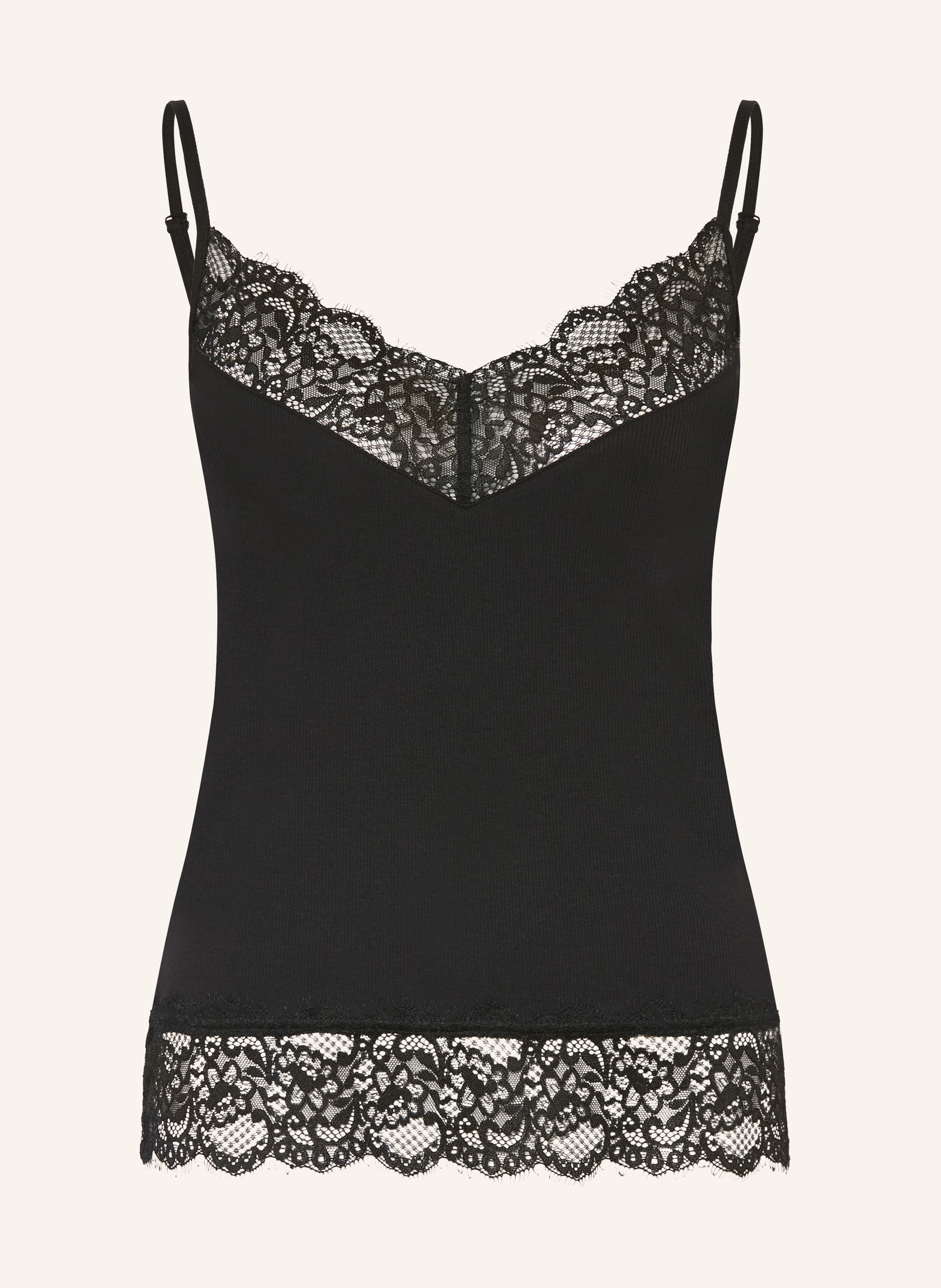 darling harbour Jerseytop mit Spitze