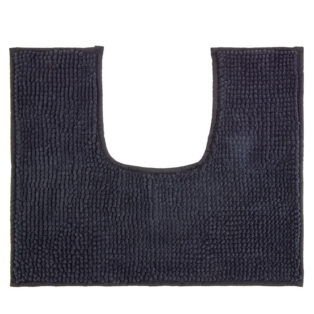 Tapis de contour pour toilettes tissu chenille 40x50cm (4 modèles)