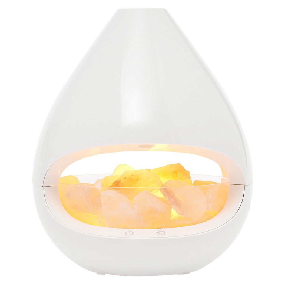 Lampe diffuseur d'huiles essentielles aux pierres de sel