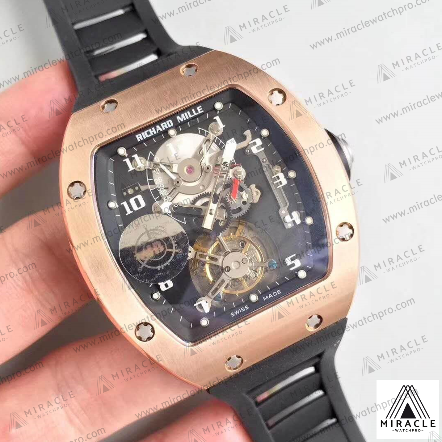 Replica Watch-RICHARD MILLE-ref.RM-001-Elite Clone-38.30mmx45mm