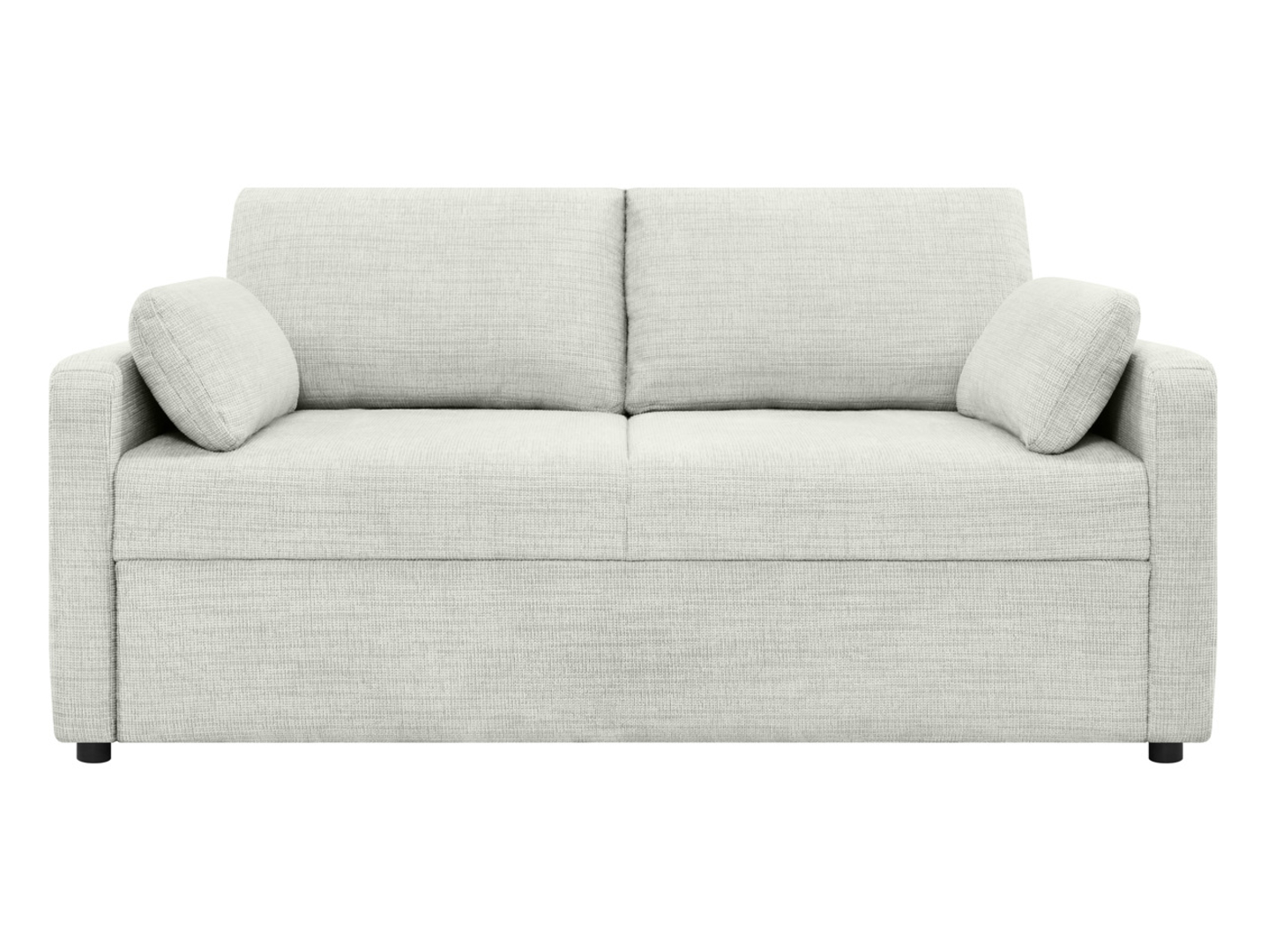 Sofa dwuosobowa Luna rozkładana z pojemnikiem beżowa