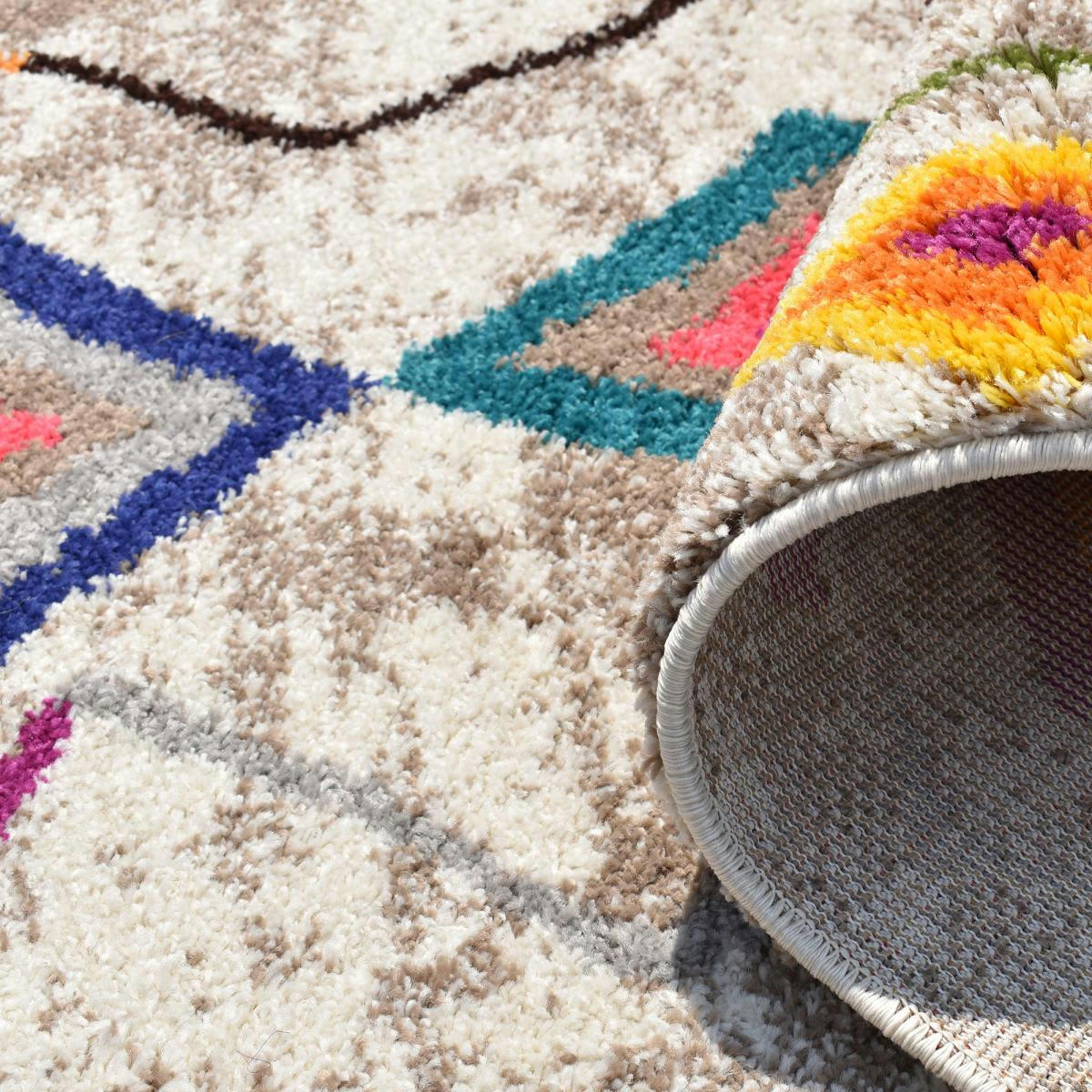 ESSARO - Tapis berbère style gris 200x290