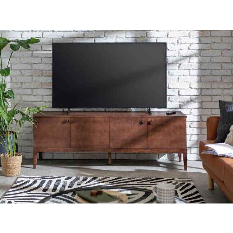 Habitat Loxley 4 Door TV Unit - Walnut