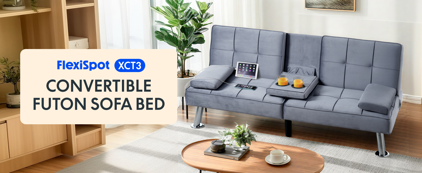XCT3 futon sofa