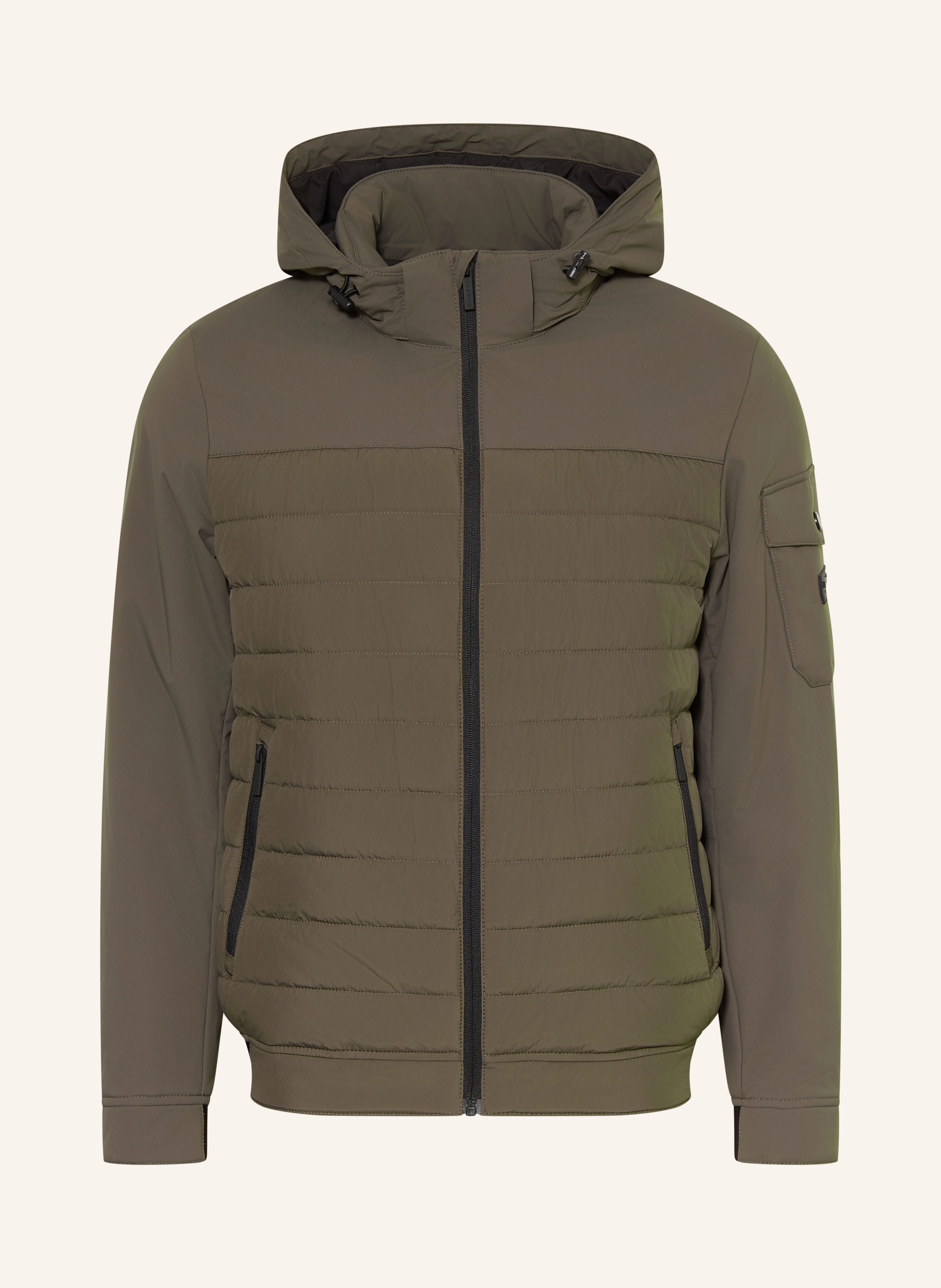 bugatti Blouson mit abnehmbarer Kapuze