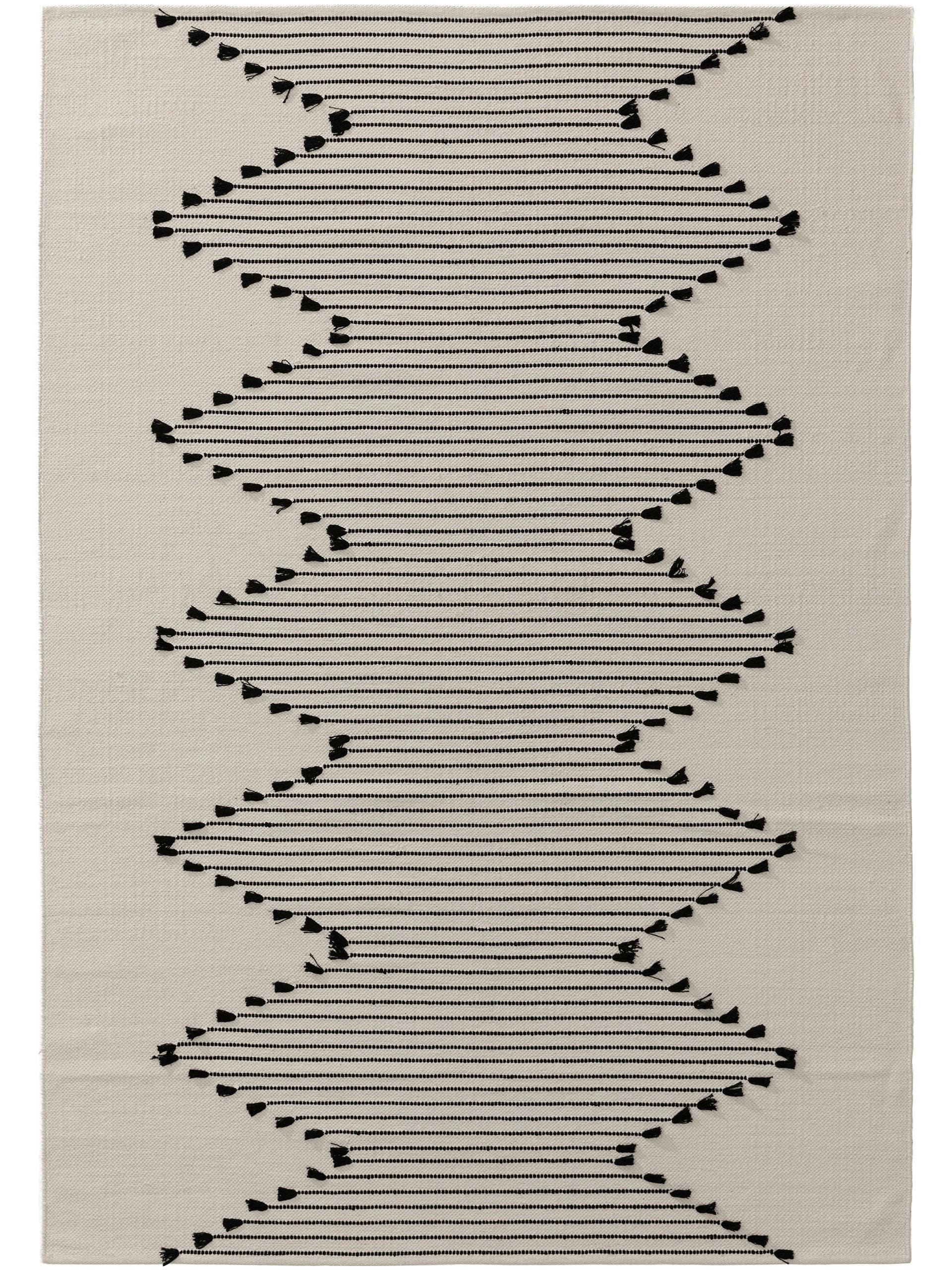 BO - Tapis en coton ivory 80x120