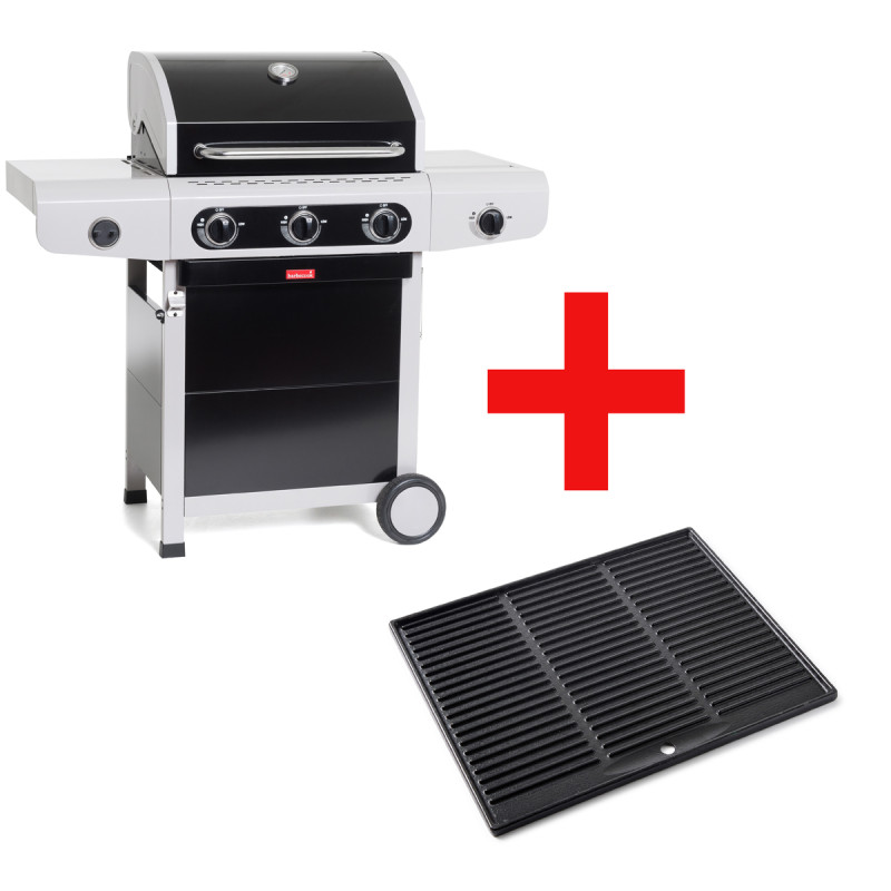 Barbecue au gaz Siesta 310 Black BARBECOOK