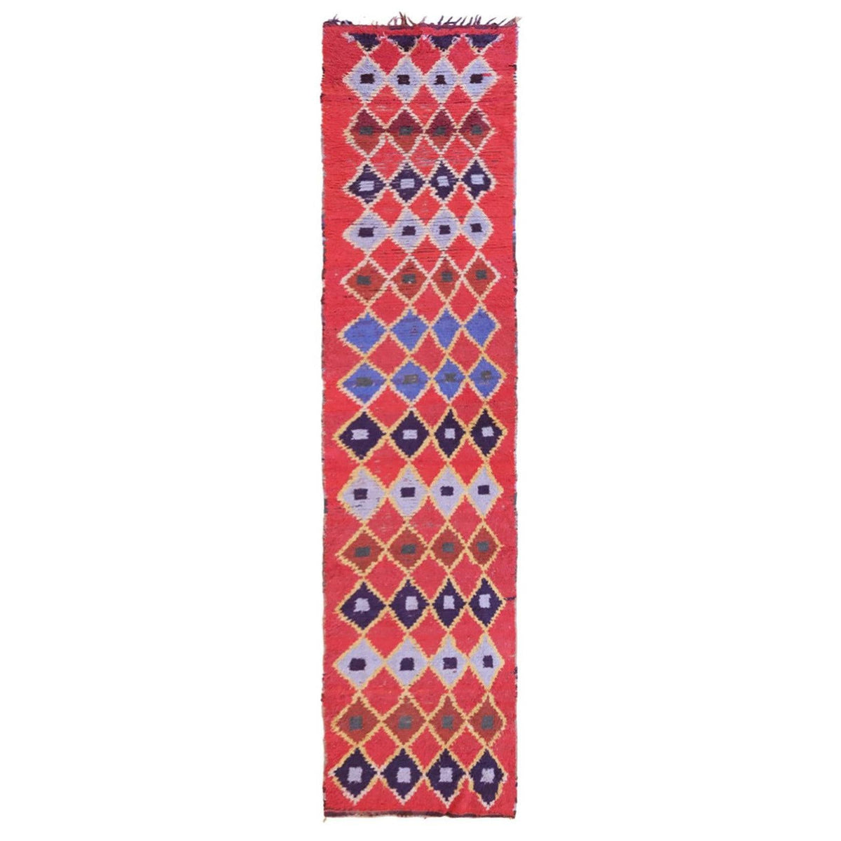 AFK Living vloerkleed Berber - handgemaakt - Katoen - 81 x 352 cm